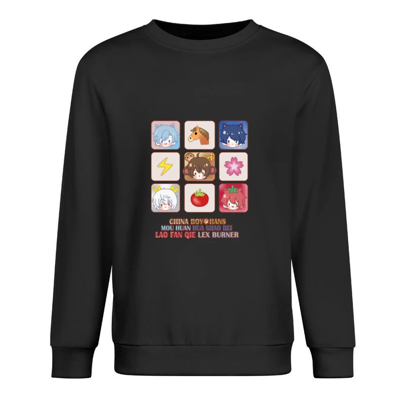  Herren Pullover Sweatshirt