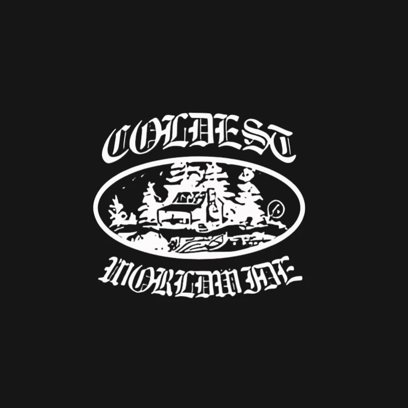 Véhicule de neige en forêt Homme Manches Longues T-Shirt