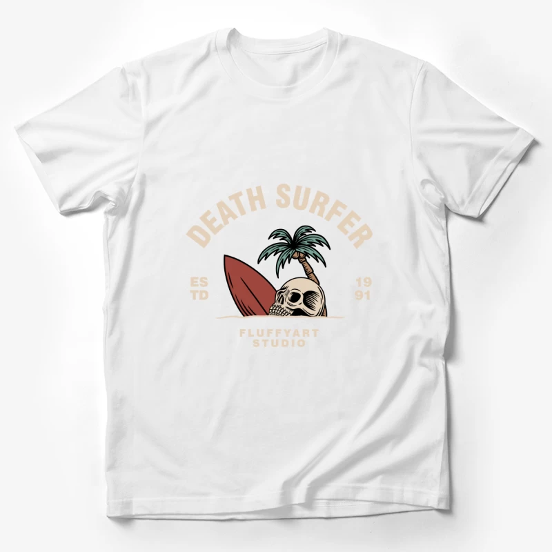 Death Surfer Studio Logo Male T-Shirt