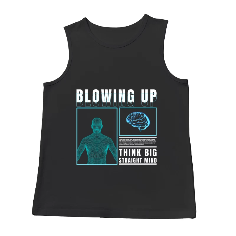 Denken groß und gerade Herren Tanktops