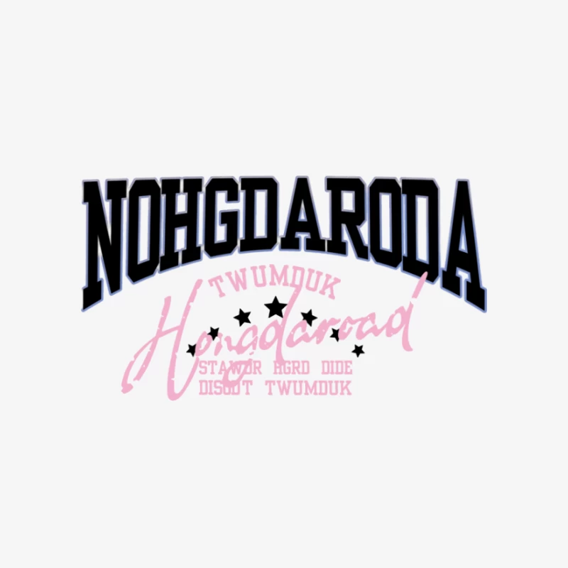 Neon-Sport-Motiv mit Text Herren Pullover Sweatshirt