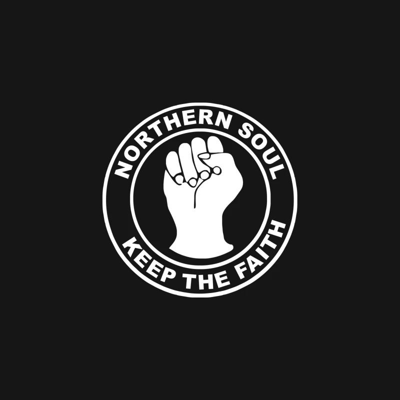 Northern Soul Keep The Faith Long Desk Mat