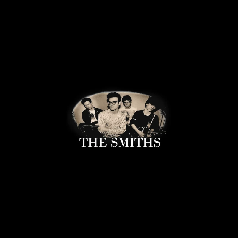 The Smiths - Iconic 1980s Alternative Rock Band Portrait iPhone Case