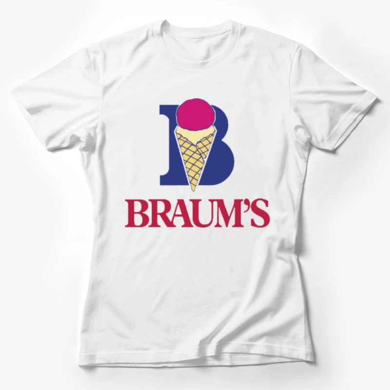Braum's Logo Retro Female T-Shirt