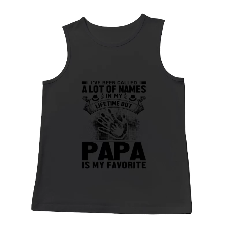 T-shirt humoristique avec design Papa préféré Homme Débardeur