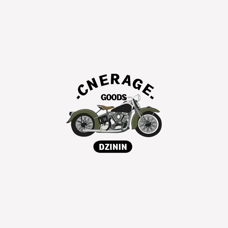 Vintage Motorrad Logo auf Motorradbekleidung Damen T-Shirt