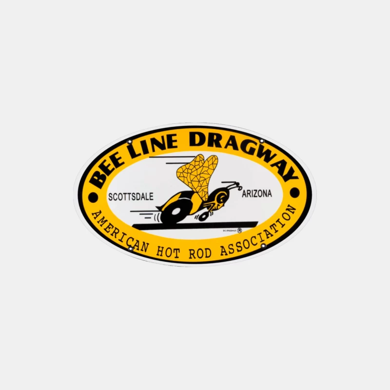 Bee Line Dragway Vintage Male Tank Top