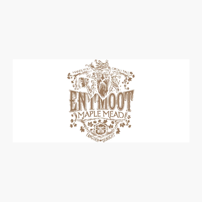 Entmoot Maple Mead: A Fangorn Draught Fantasy Illustration Coffee Mug