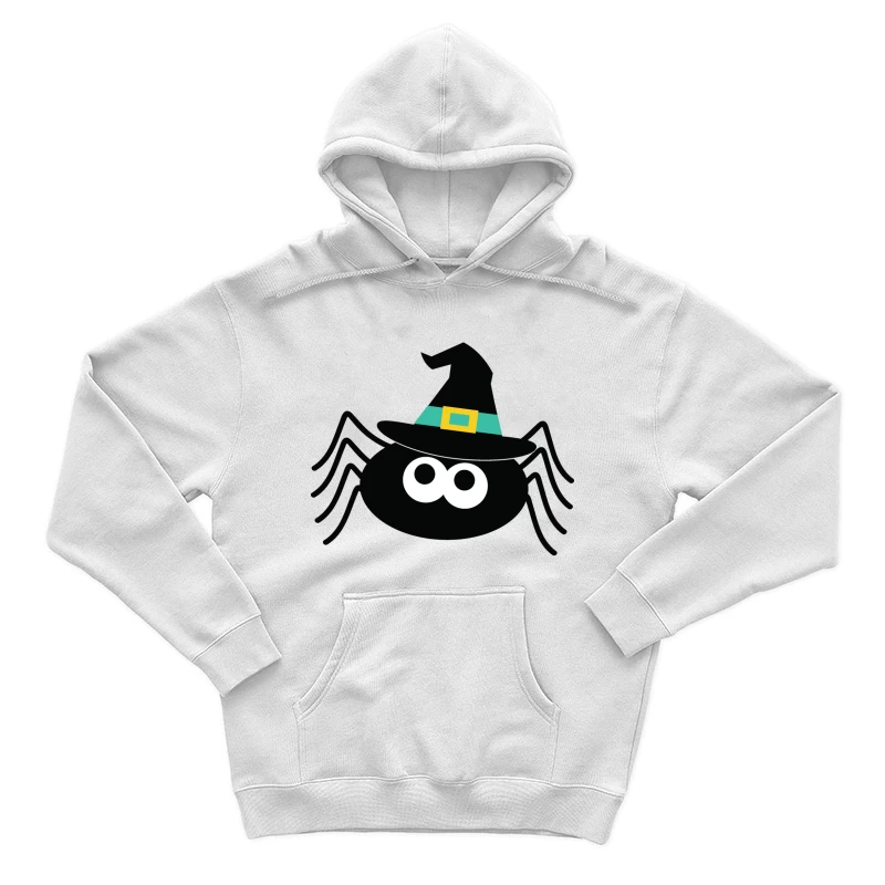 Araignée Halloween avec chapeau de sorcière Homme Sweat à capuche