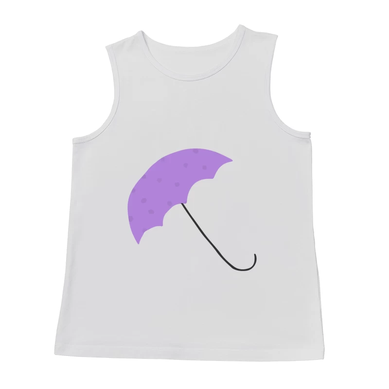Ombrelle violette avec motifs Homme Débardeur