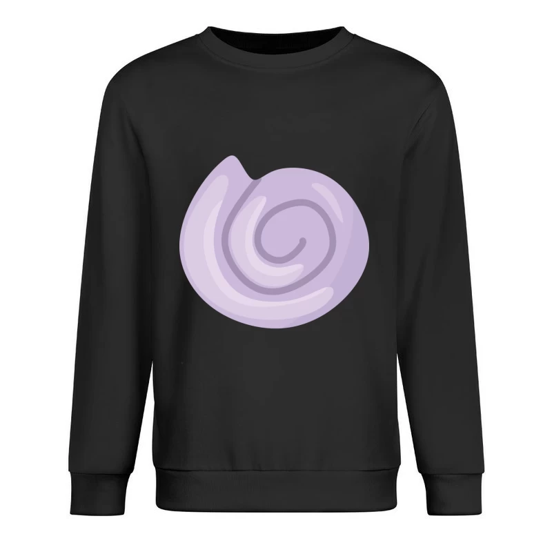 Spirale de coquillage violet Homme Sweat-shirt à enfiler