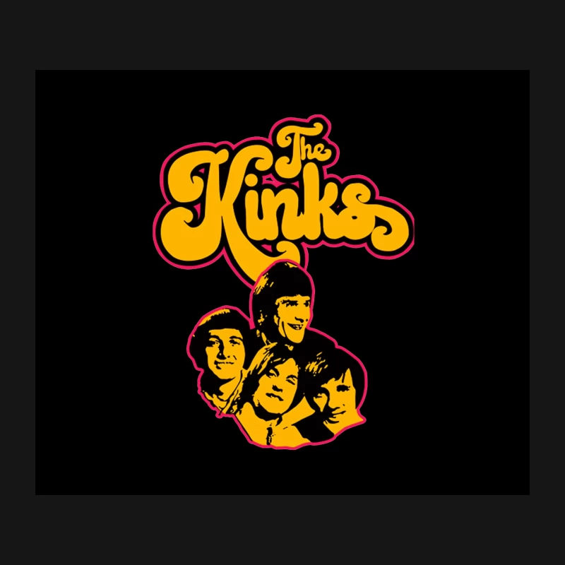 Kinks Retro Art Mouse Pad