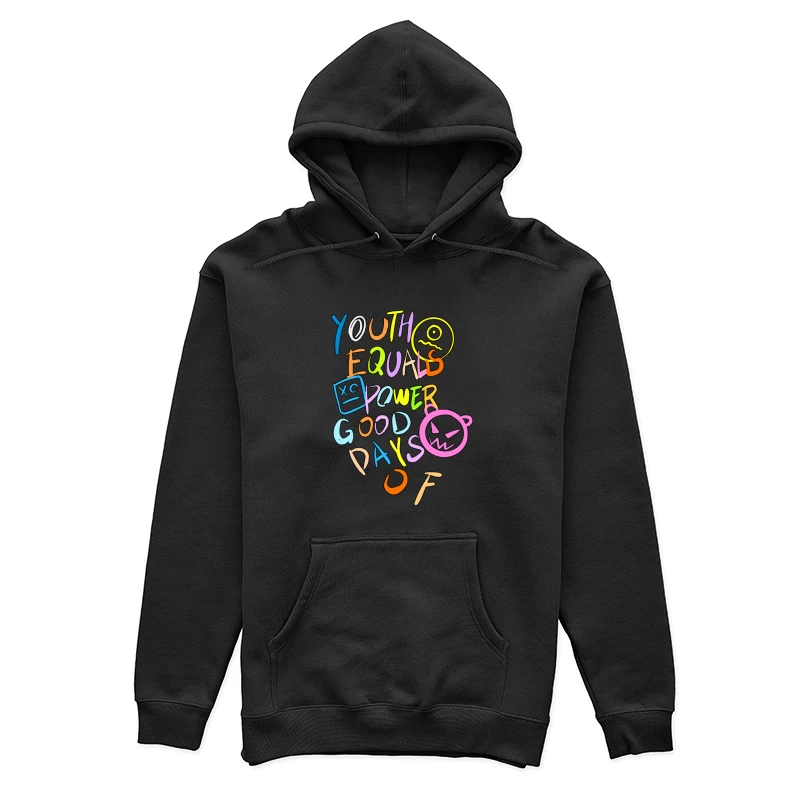 Jugendliche Kraft und Gute Tage Damen Pullover Hoodie