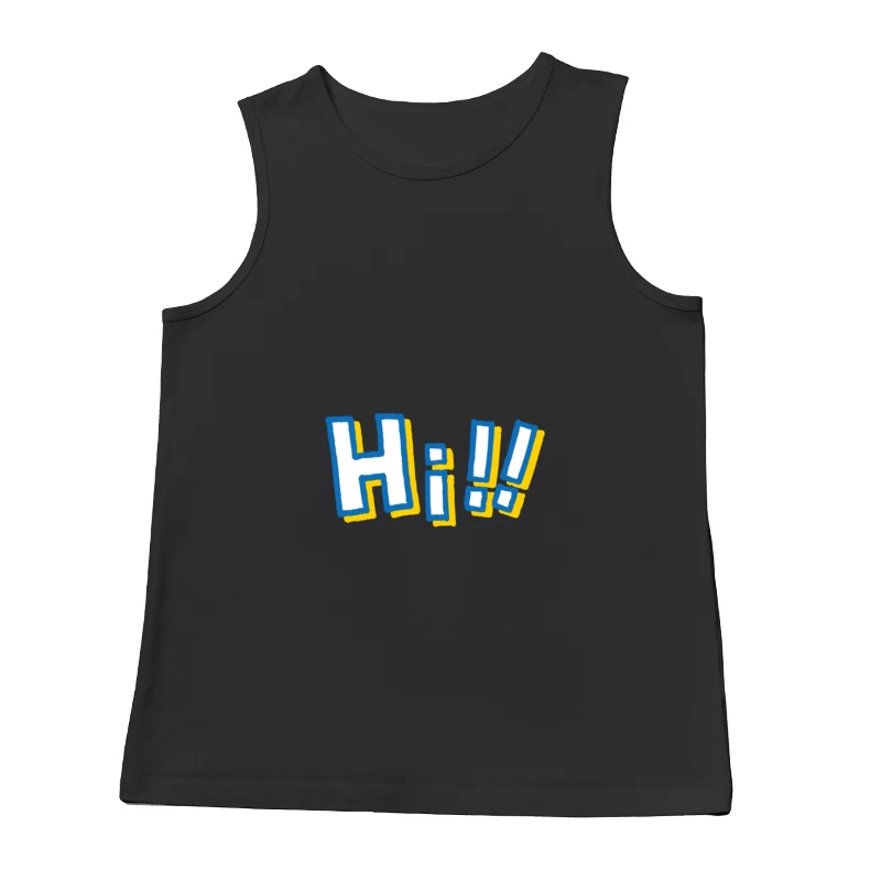 Buntes Hi! Design Herren Tanktops