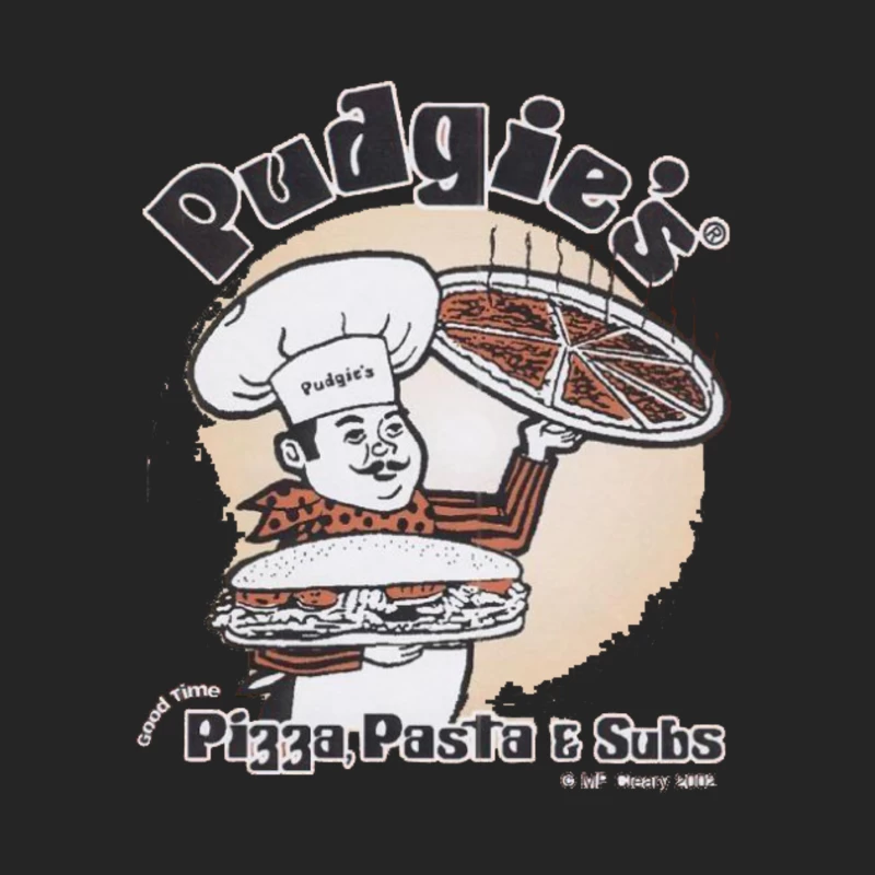 Pudgy Pizza 6 Male Pullover Sweatshirt