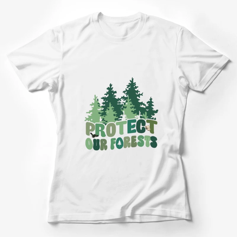 Protégeons nos forêts Design Femme T-Shirt