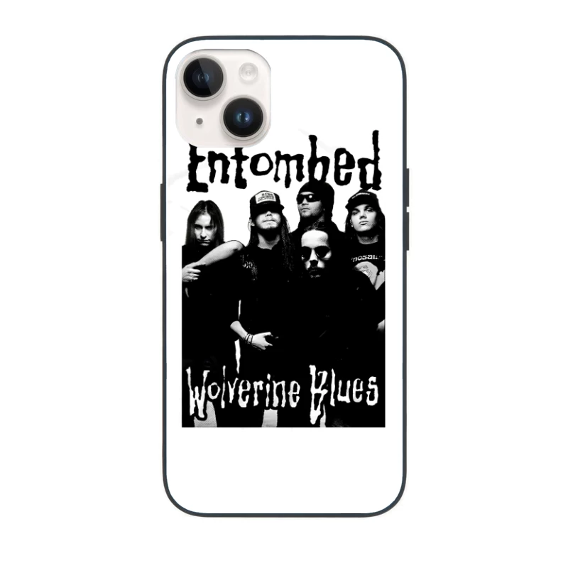 Entombed Wolverine Blues Black White iPhone Case