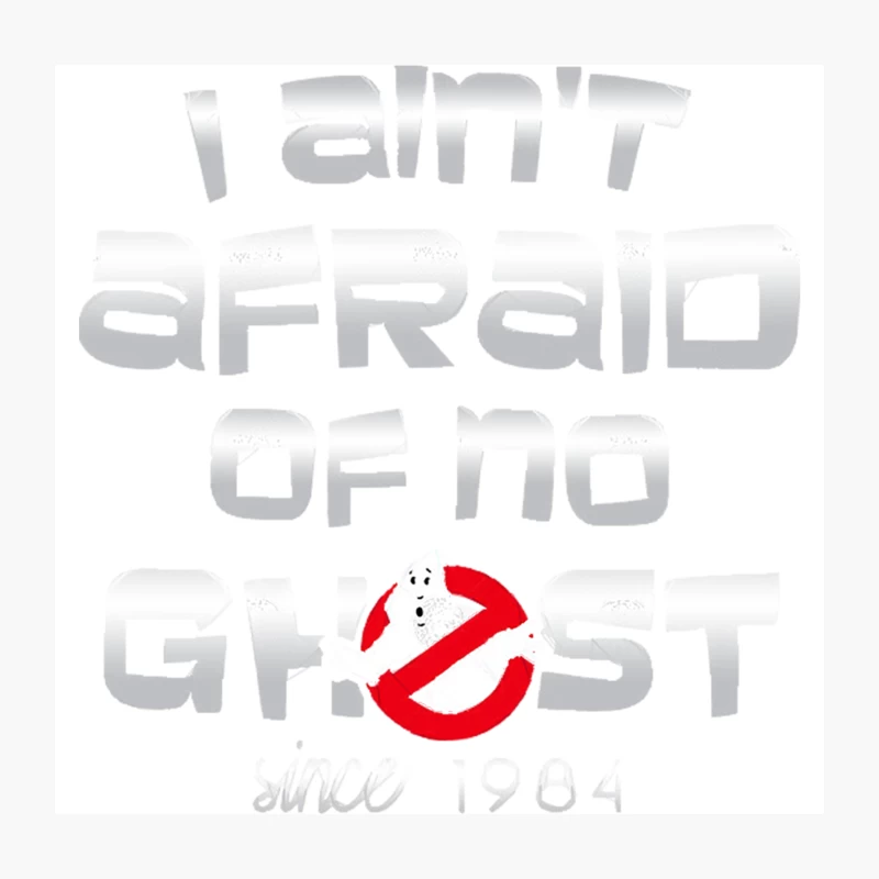 I ain_t afraid of no Ghost Throw Pillow
