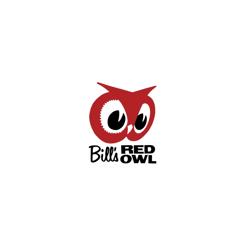 Bill's Red Owl Vintage Restaurant Logo Coffee Mug