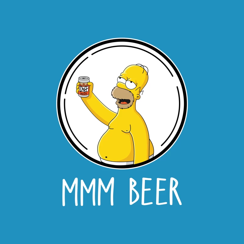 mmm beer Throw Pillow