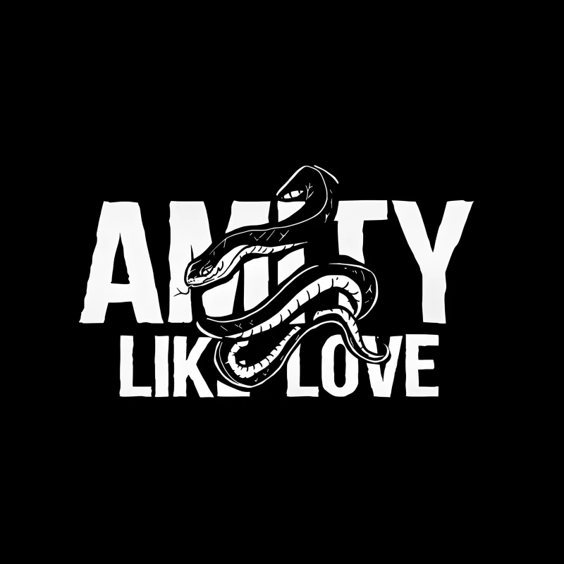 The Amity Affliction Like Love Throw Pillow