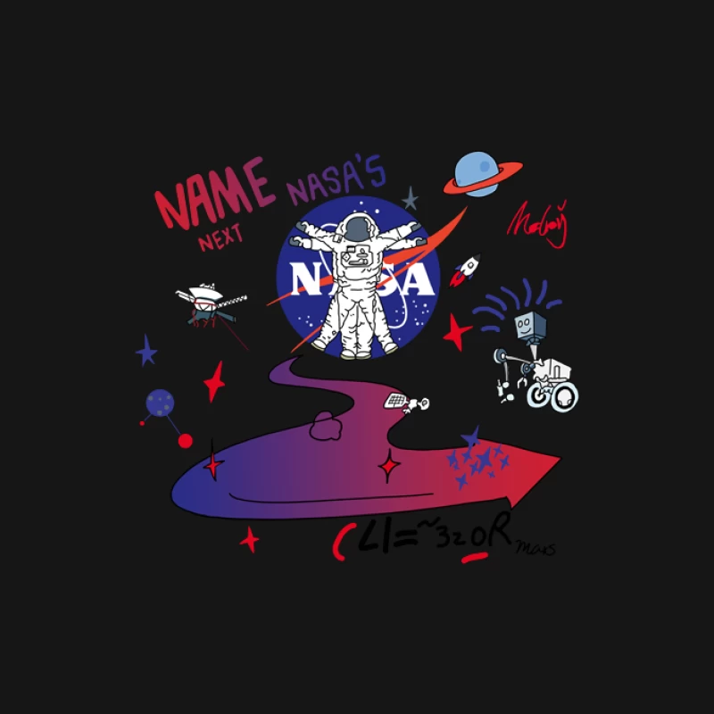 Entwerfe den nächsten NASA Rover Herren Langarm T-Shirt