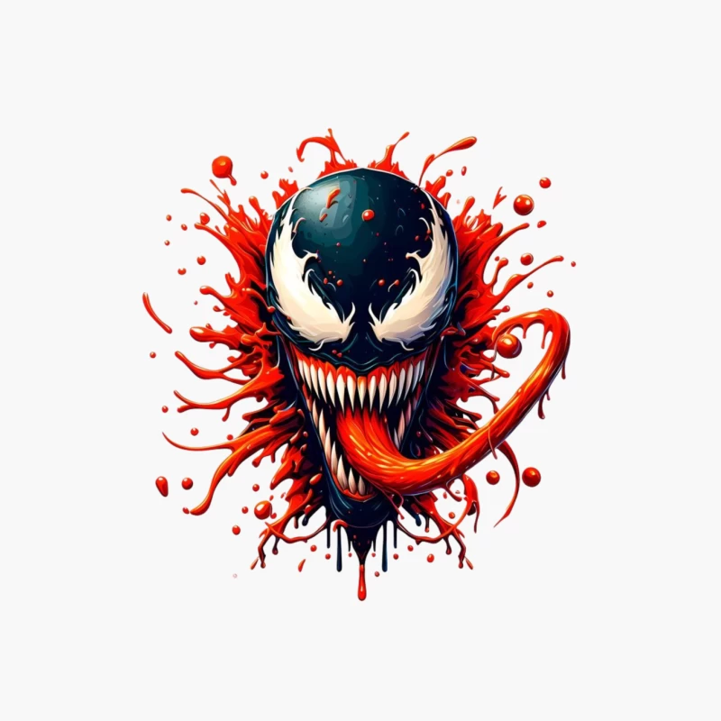 Venom Artwork Cotton Tote Bag
