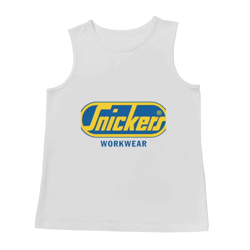 Snickers Workwear Brand Logo Design Male Tank Top