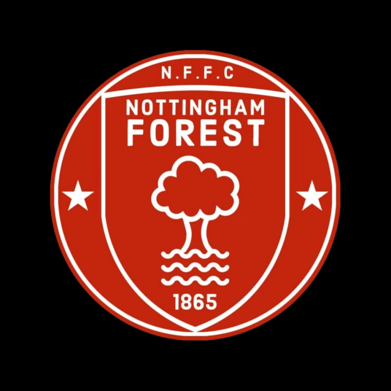 Nottingham Forest Retro Badge Pin