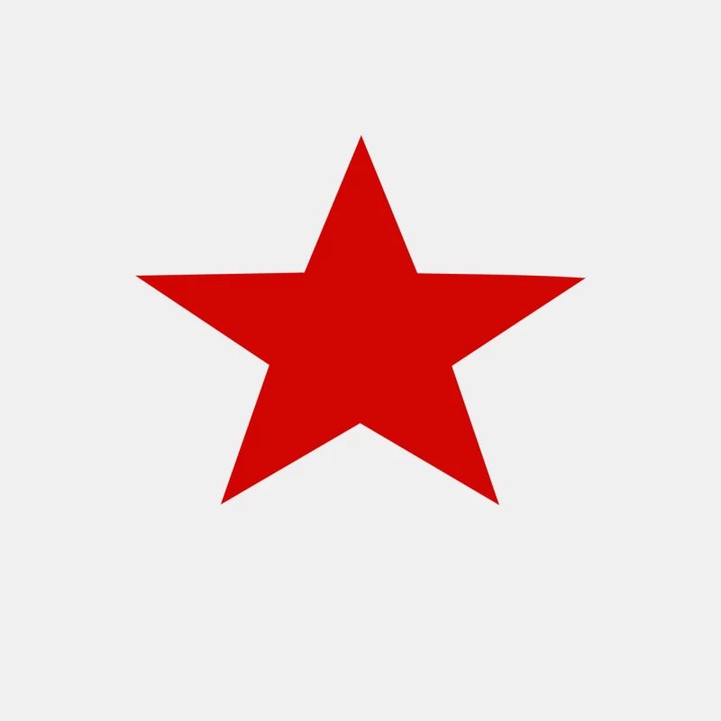 Red Star Army Male Tank Top