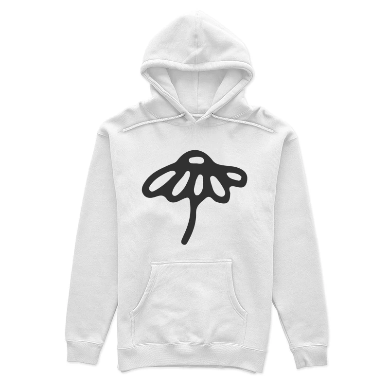 Motif abstrait en forme de parapluie Femme Sweat à capuche