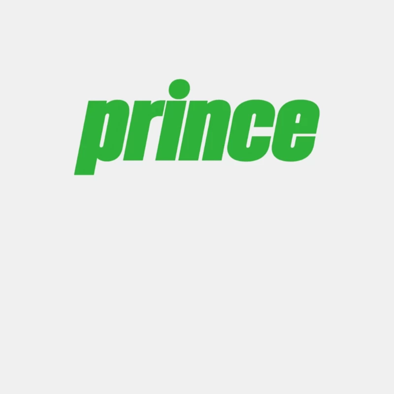 Prince Sports Brand Green Logo Male Tank Top