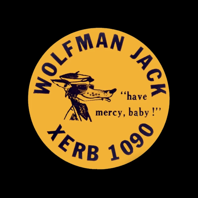 XERB Radio Wolfman Jack Pin