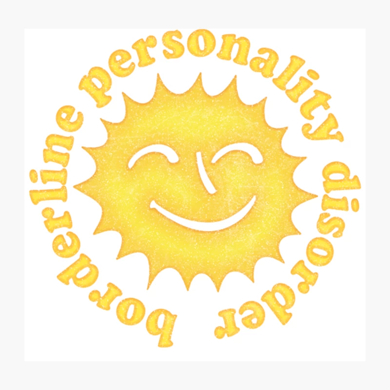 Borderline Personality Disorder Positivity Design Throw Pillow