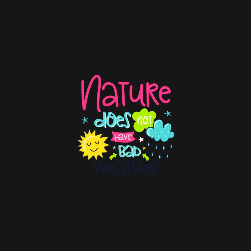 Nature et Météo Positif Homme Manches Longues T-Shirt