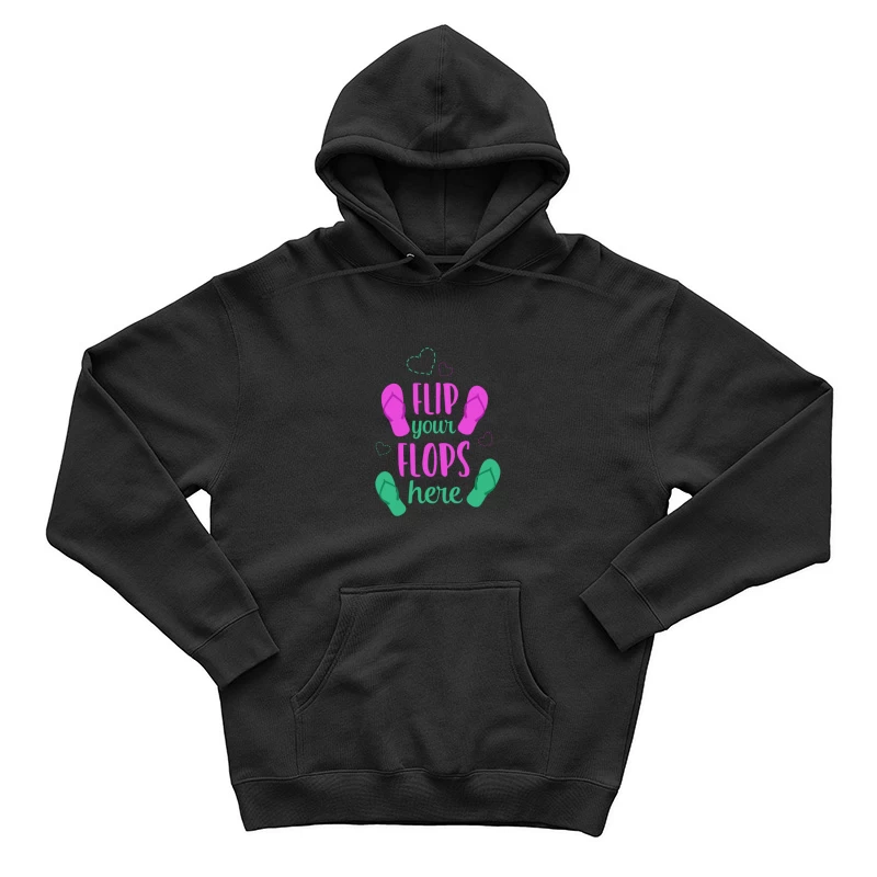 Décoration colorée avec tongs Homme Sweat à capuche
