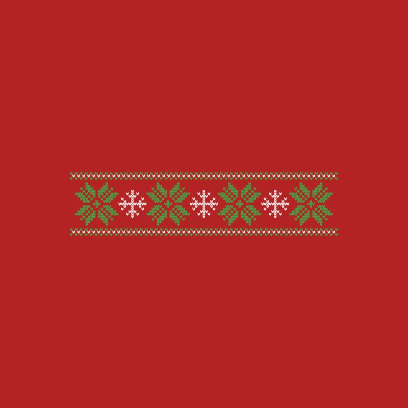 Motif Noël flocon et feuille Femme T-Shirt