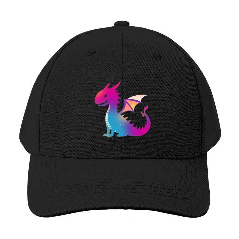 Colorful Cartoon Dragon Baseball Cap