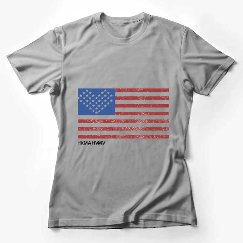 Herz-Flagge mit Streifendesign Damen T-Shirt