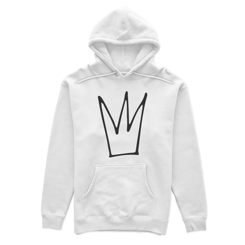 Couronne artistique minimaliste Femme Sweat à capuche