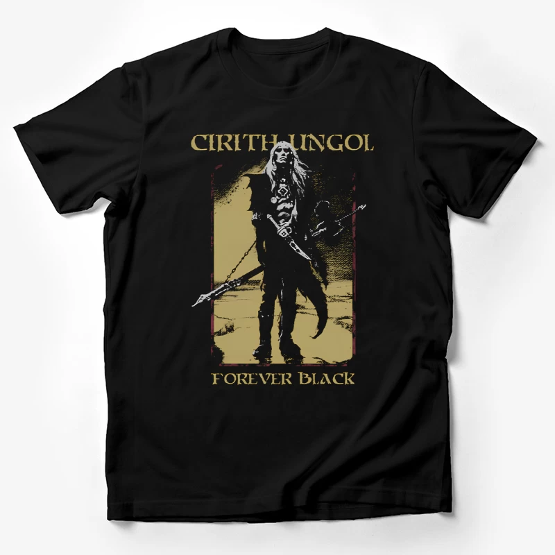 Cirith Ungol Forever Black Male T-Shirt