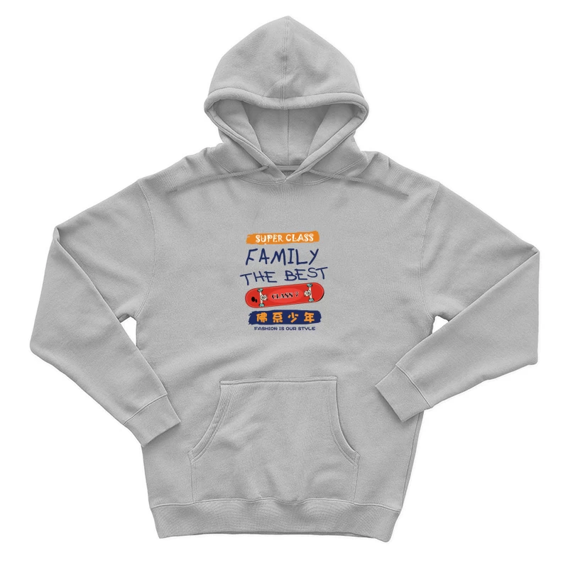 Skateboard Modeklasse Design Herren Pullover Hoodie