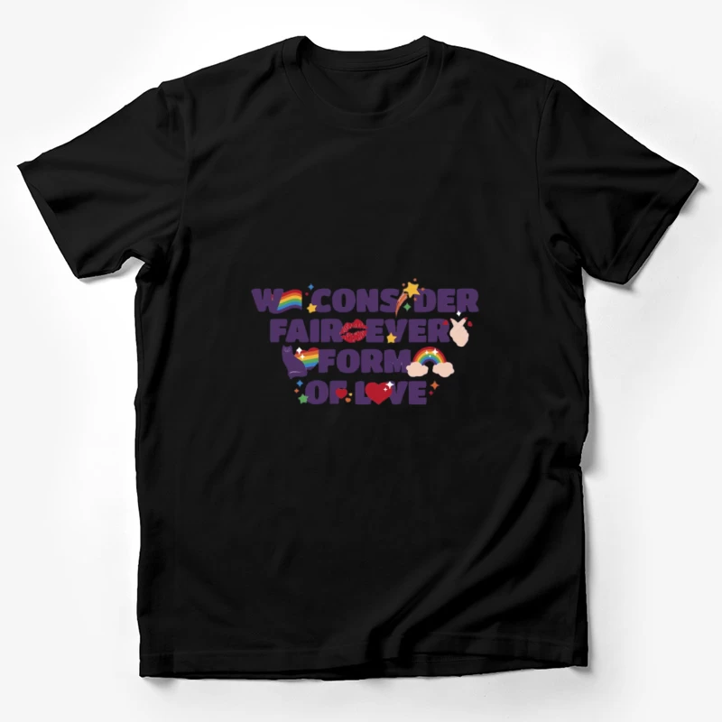 Amour et acceptation Homme T-Shirt