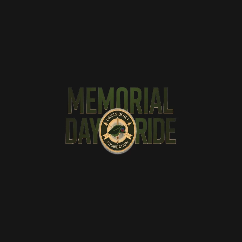 Green Beret Foundation Memorial Day Ride Event Desk Mat