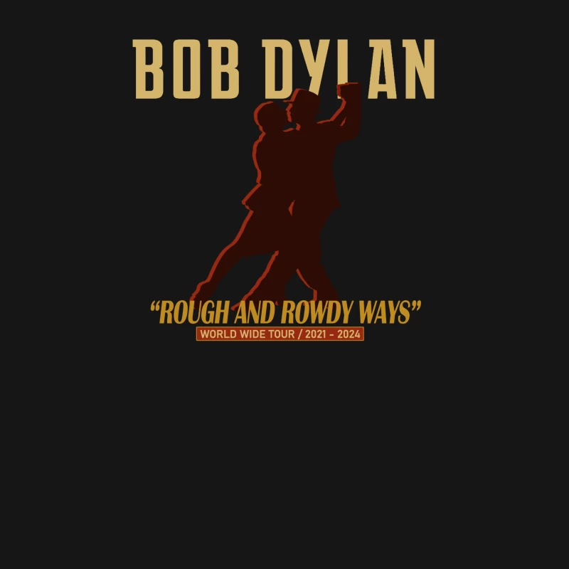 BOB DYLAN ROUGH AND ROWDY WAYS WORLD WIDE TOUR CONCERT 2021-2024 Male Long Sleeve T-Shirt