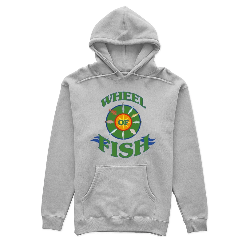 Wheel of Fish Female Pullover Hoodie