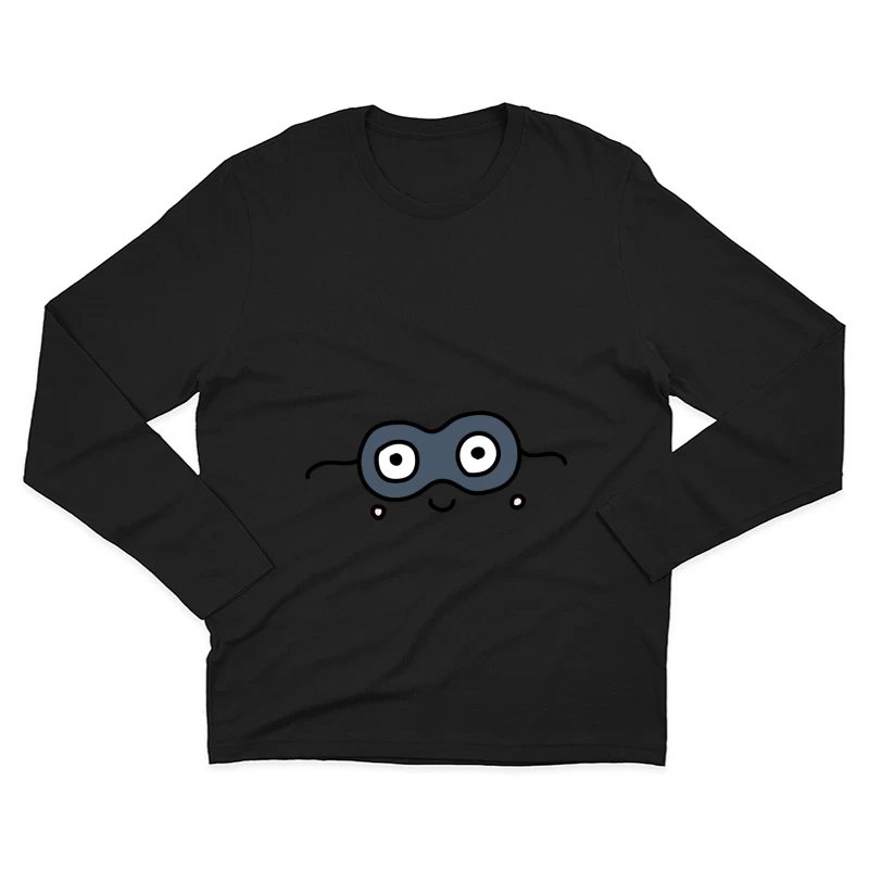 Masque de sommeil dessin animé Homme Manches Longues T-Shirt