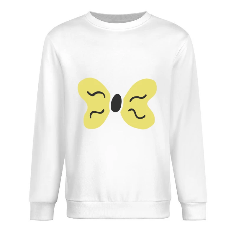 Illustration de papillon minimaliste Homme Sweat-shirt à enfiler