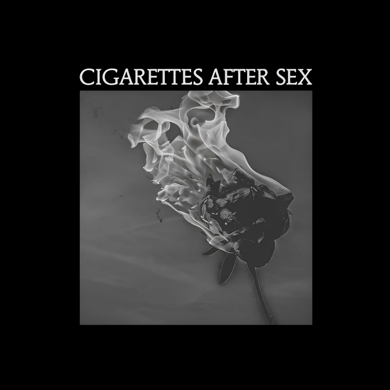 Cigarettes After Sex Art Band Throw Pillow