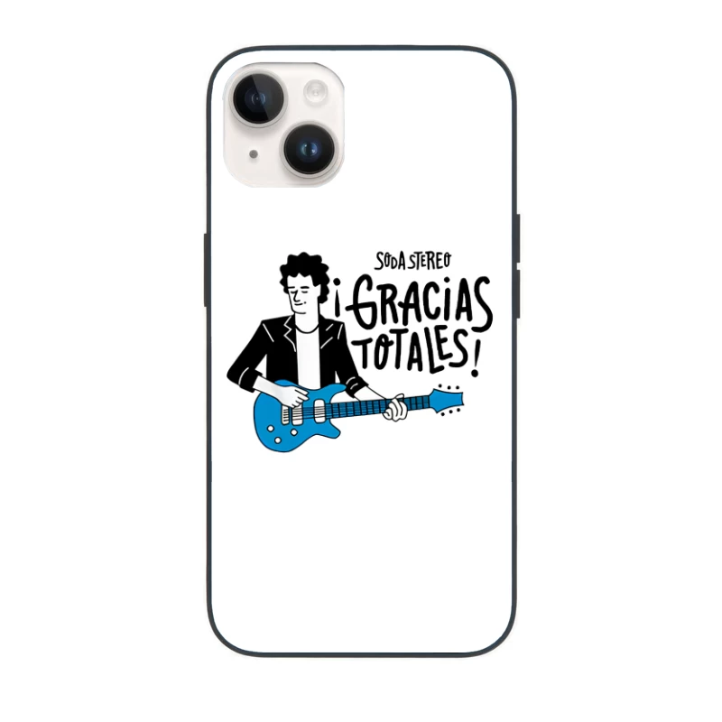 Soda Stereo Gracias Totales iPhone Case